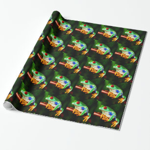 Regalo Papel de envolvimiento de rana 1