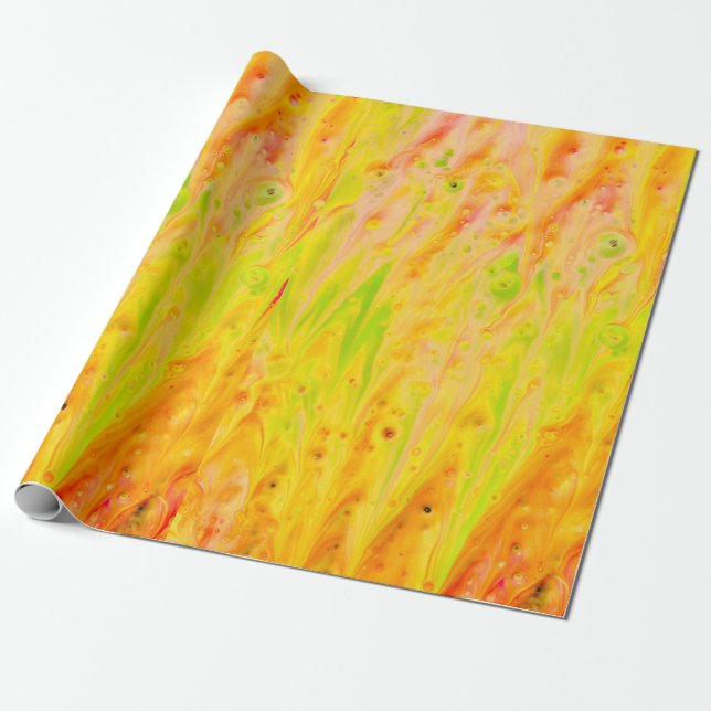 Regalo Papel de envolvimiento de remolque de lava (Desenrollado)