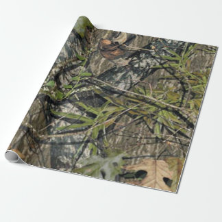 Regalo Papel de envolvimiento de roble de camo