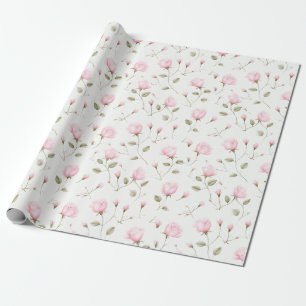 Regalo Papel de envolvimiento de rosas dulces