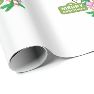 Regalo Papel de envolvimiento de Santa Merry Christmas 20