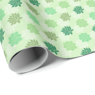 Regalo Papel de envolvimiento de susucculencias