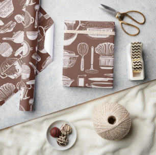 Regalo Papel de envolvimiento de temas Utensil de cocina
