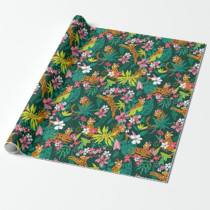 Regalo Papel de envolvimiento de tigres/leopardos