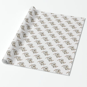 Regalo Papel de envolvimiento de Turquía que hace tambale