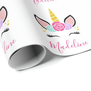 Regalo Papel de envolvimiento de unicornio mágico