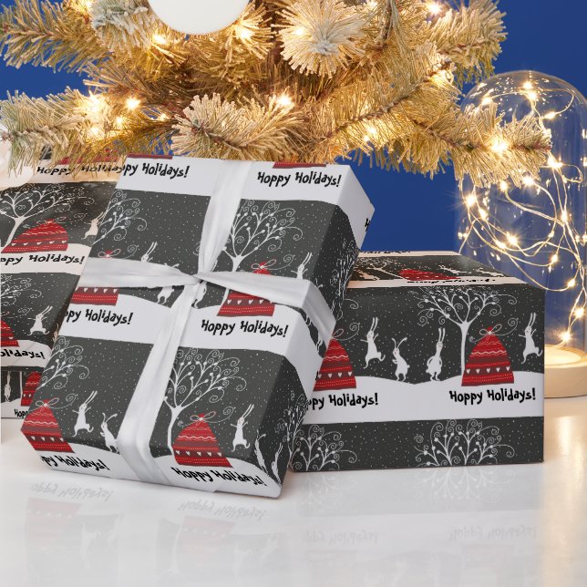 Regalo Papel de envolvimiento de vacaciones de invierno (Vacaciones)