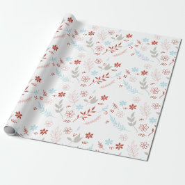 Regalo Papel de envolvimiento de vacaciones para Navidade