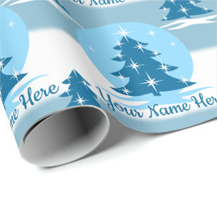 Regalo Papel de envolvimiento de vacaciones Personalizado