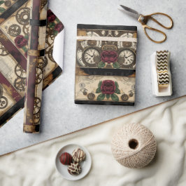 Regalo Papel de envolvimiento de vapor mecánico