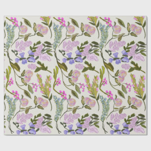 Regalo Papel de envolvimiento de veranos florales