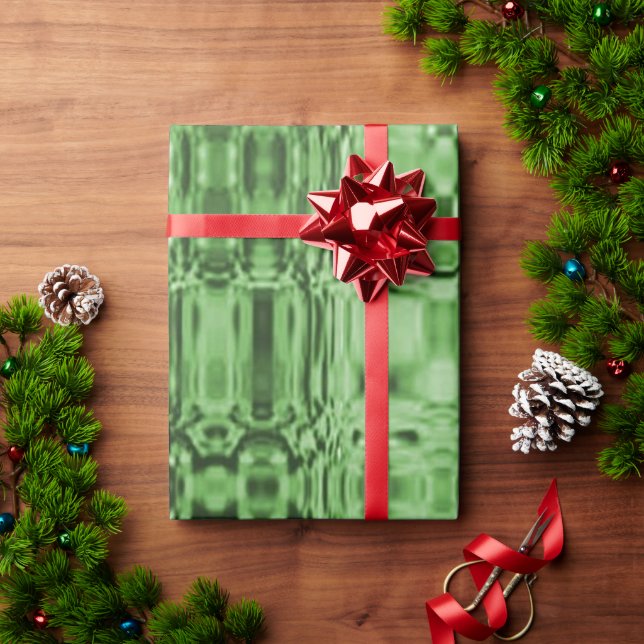Regalo Papel de envolvimiento de vidrio MVB Mint Green-Fa (Regalo de vacaciones)