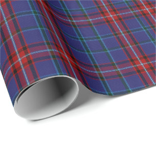 Regalo Papel de envolvimiento de vidrio Tartan Tartan col
