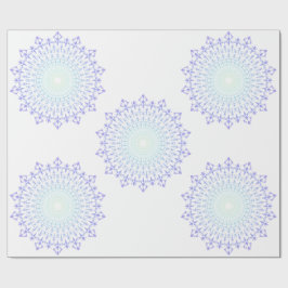 Regalo Papel de envolvimiento del borde del diamante púrp