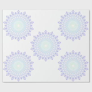 Regalo Papel de envolvimiento del borde del diamante púrp