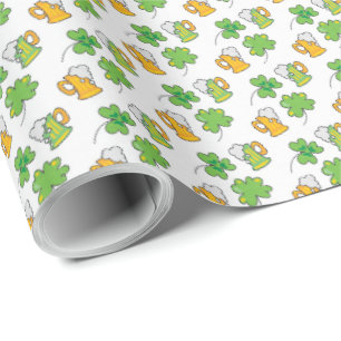 Regalo Papel de envolvimiento del Día de San Patricio