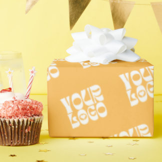 Regalo Papel de envolvimiento del logotipo de la empresa