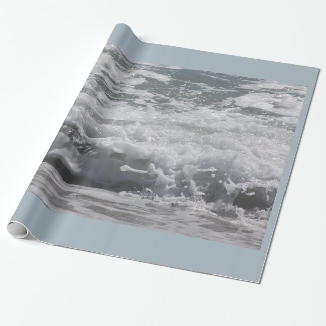 Regalo Papel de envolvimiento del océano Atlántico (Desenrollado)