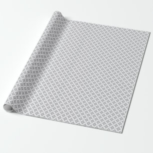 Regalo Papel de envolvimiento del patrón de montaña gris