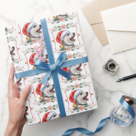 Regalo Papel de envolvimiento del patrón de Navidades de