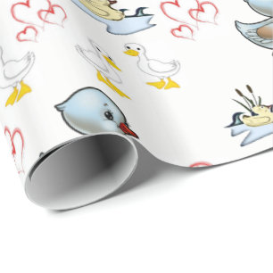 Regalo Papel de envolvimiento Ducks