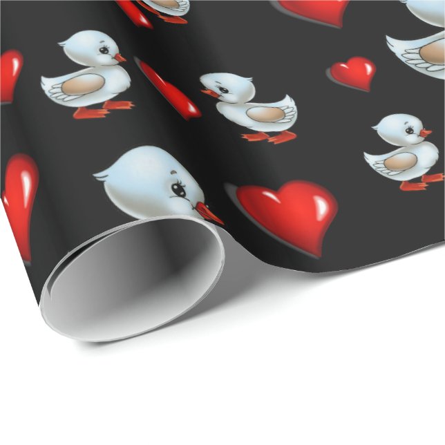 Regalo Papel de envolvimiento Ducks (Esquina del rollo)