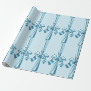 Regalo Papel de envolvimiento elegante de cinta satinada 