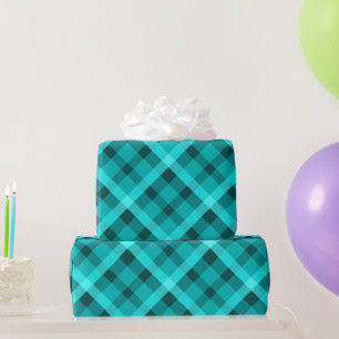 Regalo Papel de envolvimiento elegante turquesa de Guay