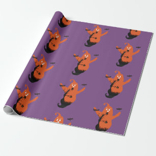 Regalo Papel de envolvimiento fantasma espeluznante de Ha