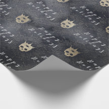 Papel de envolvimiento Felices Fiestas Cachorros N