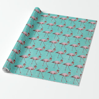 Regalo Papel de envolvimiento FLAMINGO FESTIVO