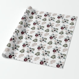 Regalo Papel de envolvimiento floral acuático