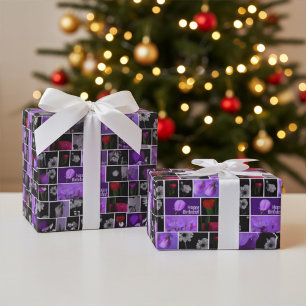 Regalo Papel de envolvimiento floral personalizado para t