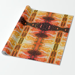 Regalo Papel de envolvimiento fluorescente para Navidades