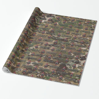 Regalo Papel de envolvimiento Fort Liberty Camo