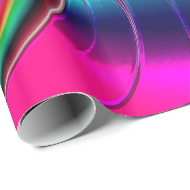 Regalo Papel de envolvimiento fractal Art. 23 (Esquina del rollo)