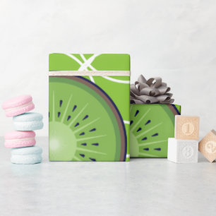 Regalo Papel de envolvimiento fresco de Kiwi