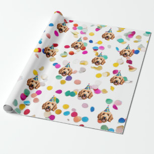 Regalo Papel de envolvimiento Goldendoodle 2