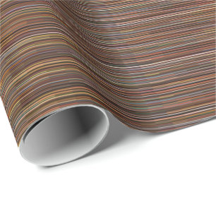 Regalo Papel de envolvimiento HAMbyWG de 30" x 6' - Bronc
