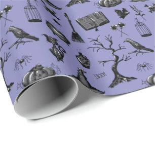 Regalo Papel de envolvimiento hecho a mano de Halloween