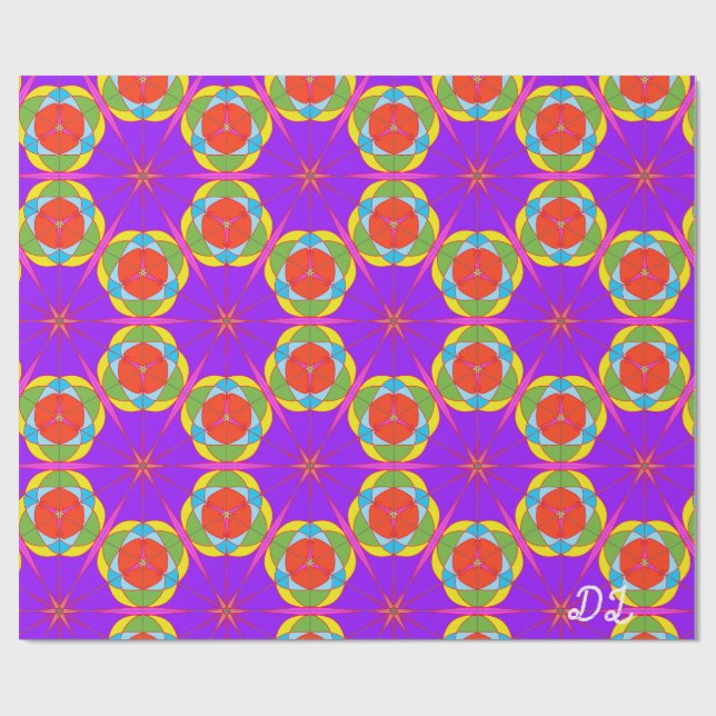 Regalo Papel de envolvimiento líquido de mármol abstracto (Superficie plana)