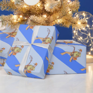 Regalo Papel de envolvimiento lujoso para pescadores