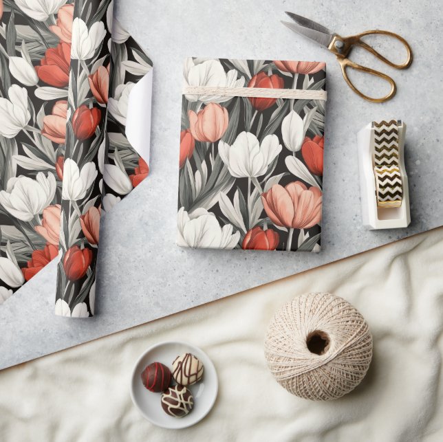 Regalo Papel de envolvimiento moderno de Tulip Classy (Artesanía)