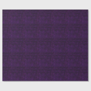 Regalo Papel de envolvimiento morado negro brillante