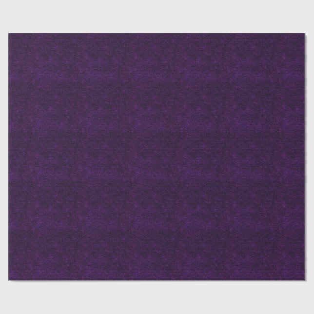 Regalo Papel de envolvimiento morado negro brillante (Superficie plana)