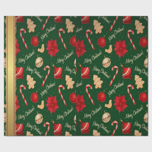 Regalo Papel de envolvimiento navideño festivo