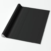 Papel de envolvimiento negro brillante