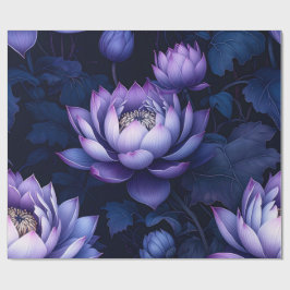 Regalo Papel de envolvimiento nocturno de Dark Lotus