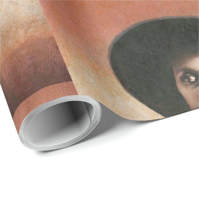 Regalo Papel de envolvimiento occidental de Buffalo Bill (Esquina del rollo)