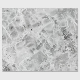 Regalo Papel de envolvimiento "Opulent Marble Whirl" Gris